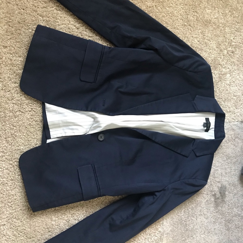 Navy Ann Taylor Blazer
